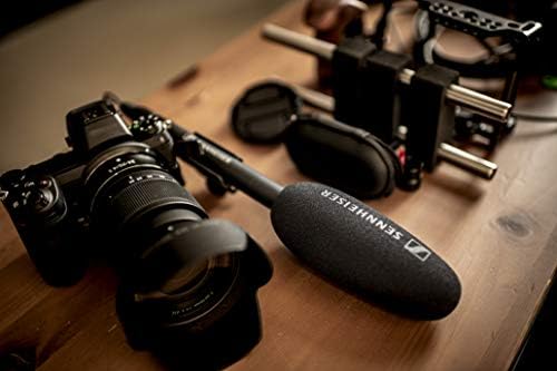 Професионален микрофон Sennheiser MKE 600 Shotgun с конектор XLR от 3 до 3,5 мм Камера