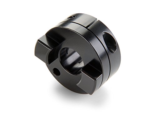 Съединителна втулка Ruland OCT36-10-A Oldham, затягане тип от черен анодизиран алуминий.Диаметър 625 см, външен диаметър 2-1/4 инча,